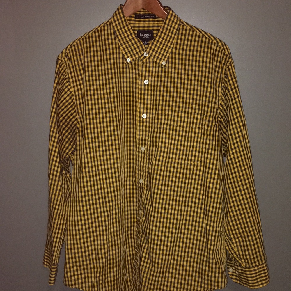 Long sleeve casual button down